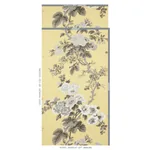 PYNE HOLLYHOCK - BUTTERCUP Schumacher Wallpaper | Wallpaper PYNE HOLLYHOCK BUTTERCUP Schumacher Wallpaper wallpaper - SKU 5006925