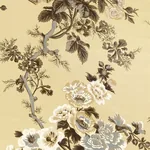 PYNE HOLLYHOCK - TOBACCO Schumacher Wallpaper | Wallpaper Tw PYNE HOLLYHOCK TOBACCO Schumacher Wallpaper wallpaper - SKU 5006921