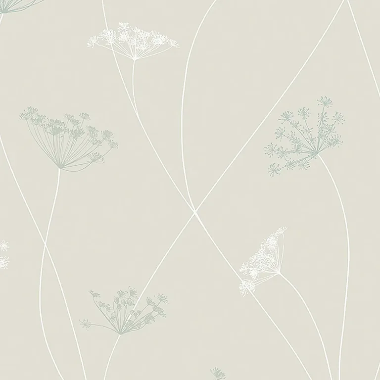 Schumacher QUEEN ANNE wallpaper, color STONE, SKU 9301