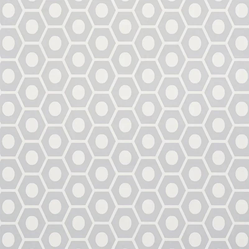 QUEEN B GREY Schumacher Wallpaper wallpaper - SKU 5009573