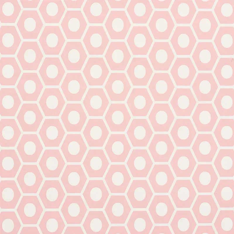 QUEEN B PINK Schumacher Wallpaper wallpaper - SKU 5009570