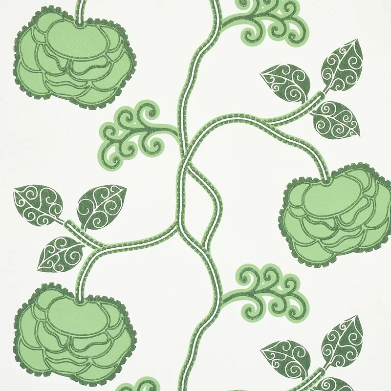 QUEEN FRUIT JADE Schumacher Wallpaper wallpaper - SKU 5011411