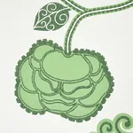 QUEEN FRUIT - JADE Schumacher Wallpaper | Wallpaper Twins QUEEN FRUIT JADE Schumacher Wallpaper wallpaper - SKU 5011411