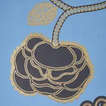 QUEEN FRUIT - LAPIS Schumacher Wallpaper | Wallpaper Twins QUEEN FRUIT LAPIS Schumacher Wallpaper wallpaper - SKU 5011412