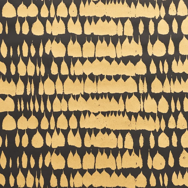 Schumacher QUEEN OF SPAIN wallpaper, color GOLD, SKU 5005884