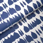 QUEEN OF SPAIN NAVY Schumacher Wallpaper wallpaper - SKU 5005885