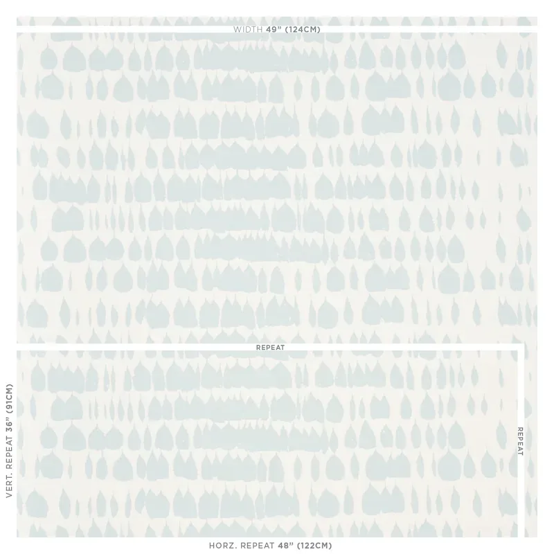 QUEEN OF SPAIN SKY Schumacher Wallpaper wallpaper - SKU 5005882
