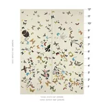 QUEEN'S FLIGHT PANEL SET SAND Schumacher Wallpaper wallpaper - SKU 5010866
