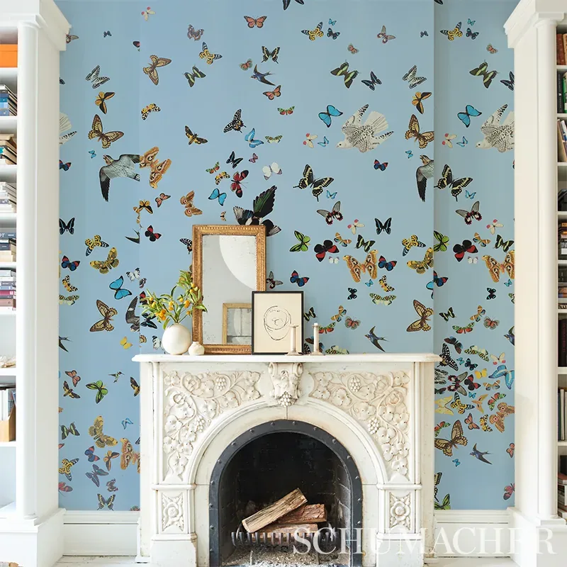 QUEEN'S FLIGHT PANEL SET - SKY Schumacher Wallpaper | Wallpa QUEEN'S FLIGHT PANEL SET SKY Schumacher Wallpaper wallpaper - SKU 5010865