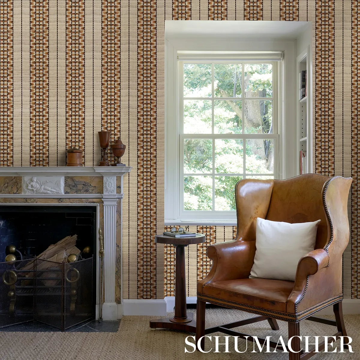 QUILL PORCUPINE Schumacher Wallpaper wallpaper - SKU 5015340