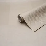 Quinton Offset Rib Wallcovering PLATINUM Schumacher Wallpaper wallpaper - SKU 5017410