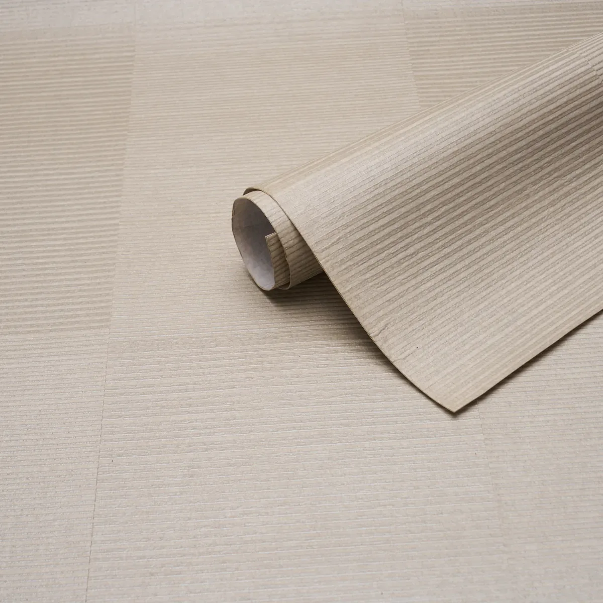 Quinton Offset Rib Wallcovering PLATINUM Schumacher Wallpaper wallpaper - SKU 5017410
