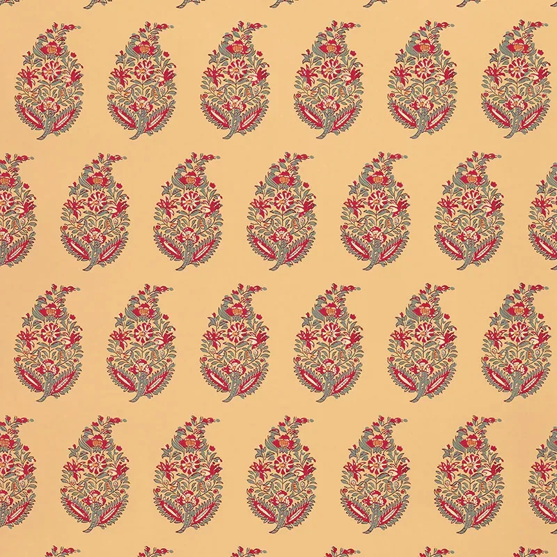 RAJASTHAN PAISLEY JEWEL Schumacher Wallpaper wallpaper - SKU 5004470