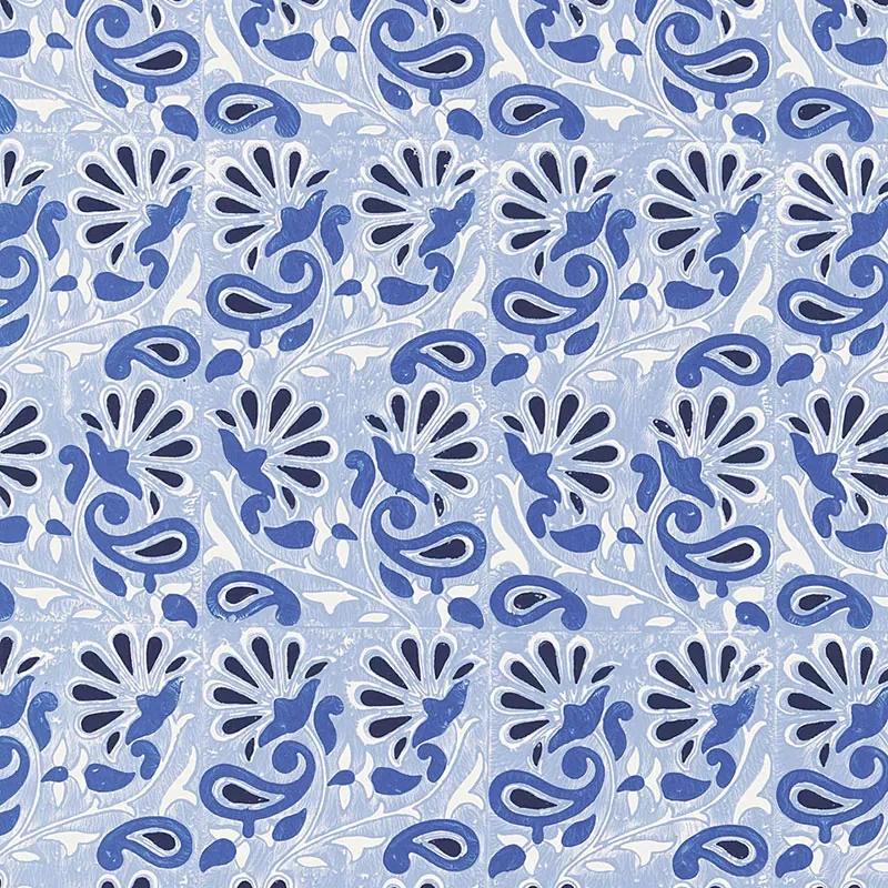 RAMPURA DELFT Schumacher Wallpaper wallpaper - SKU 5005341