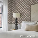 RAZE SISAL DUST Schumacher Wallpaper wallpaper - SKU 5016631