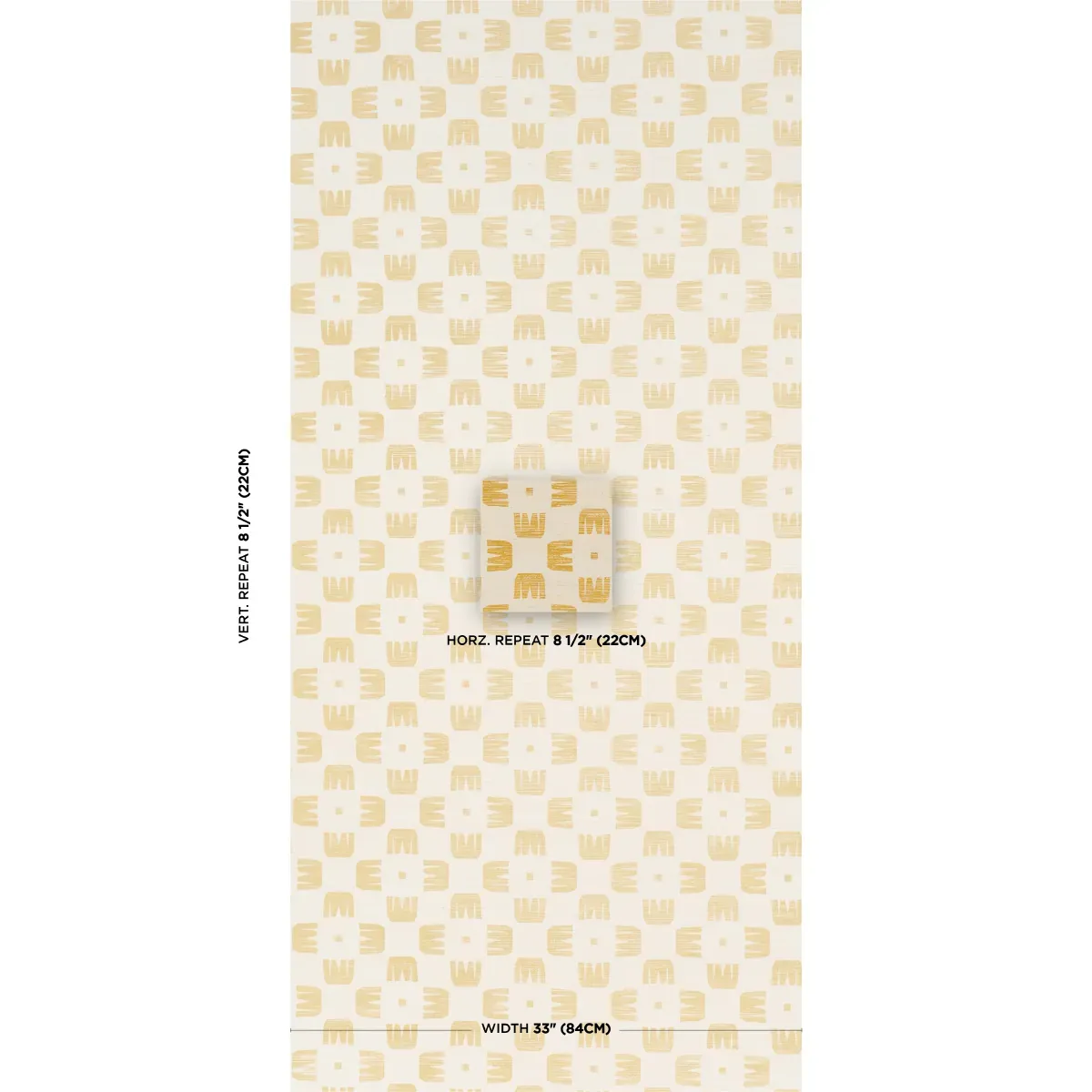 RAZE SISAL MAIZE Schumacher Wallpaper wallpaper - SKU 5016630