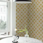 RAZE SISAL MAIZE Schumacher Wallpaper wallpaper - SKU 5016630