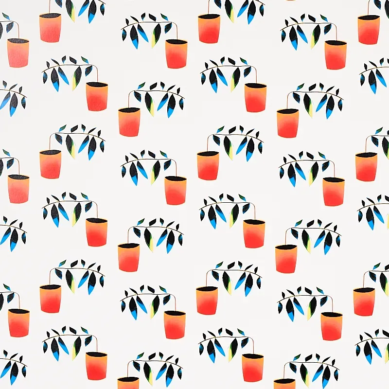 REACHING OUT SPECTRUM MULTI Schumacher Wallpaper wallpaper - SKU 5012710