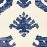 REGALIA SISAL - BLUE Schumacher Wallpaper | Wallpaper Twins REGALIA SISAL BLUE Schumacher Wallpaper wallpaper - SKU 5010530