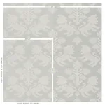 REGALIA SISAL - IVORY ON SILVER Schumacher Wallpaper | Wallp REGALIA SISAL IVORY ON SILVER Schumacher Wallpaper wallpaper - SKU 5010532