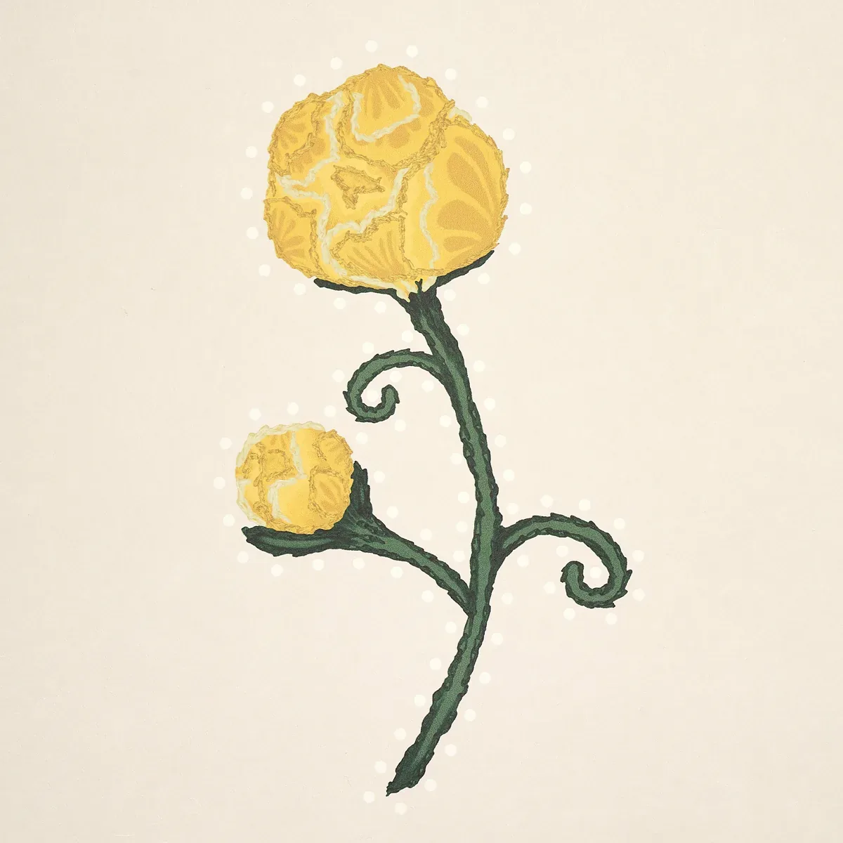 RHINESTONE COWBOY BRIGHT YELLOW Schumacher Wallpaper wallpaper - SKU 5014581