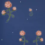 RHINESTONE COWBOY CLEAN BLUE Schumacher Wallpaper wallpaper - SKU 5014582