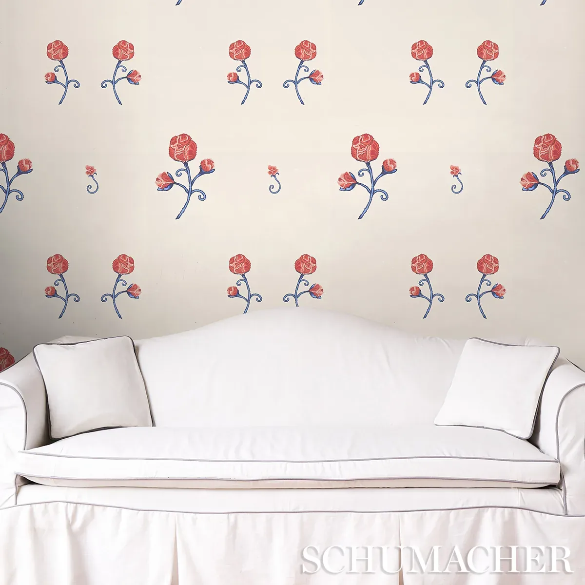 RHINESTONE COWBOY POPPY Schumacher Wallpaper wallpaper - SKU 5014580