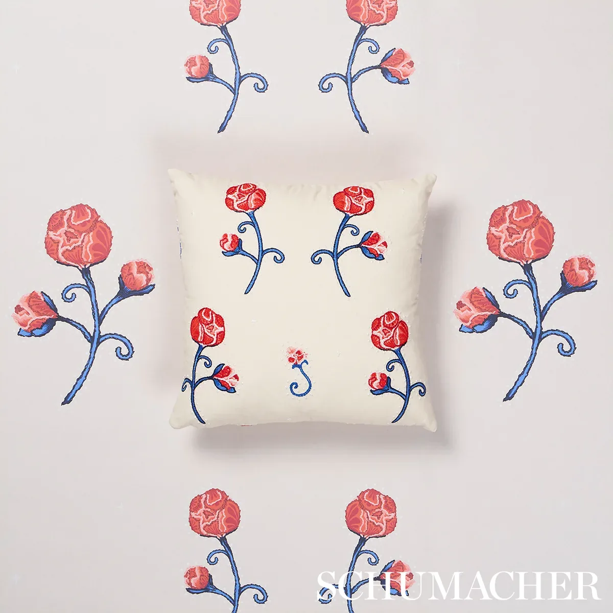 RHINESTONE COWBOY POPPY Schumacher Wallpaper wallpaper - SKU 5014580