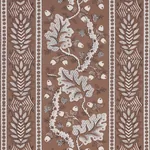 RICHMOND HOUSE MOCHA Schumacher Wallpaper wallpaper - SKU 5017011