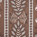 RICHMOND HOUSE MOCHA Schumacher Wallpaper wallpaper - SKU 5017011
