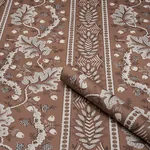 RICHMOND HOUSE MOCHA Schumacher Wallpaper wallpaper - SKU 5017011