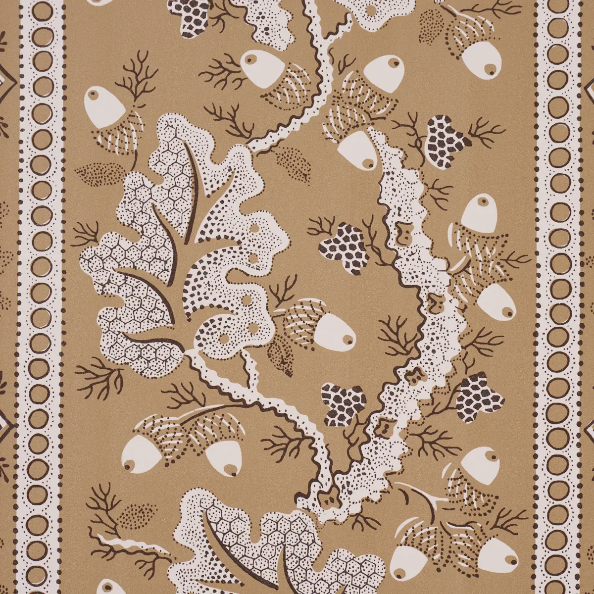 RICHMOND HOUSE SAFFRON Schumacher Wallpaper wallpaper - SKU 5017010