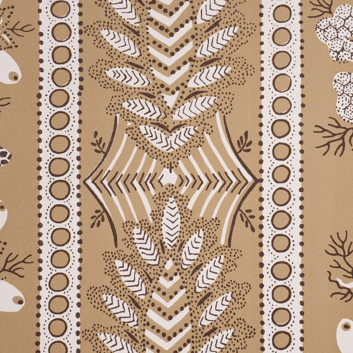 RICHMOND HOUSE SAFFRON Schumacher Wallpaper wallpaper - SKU 5017010