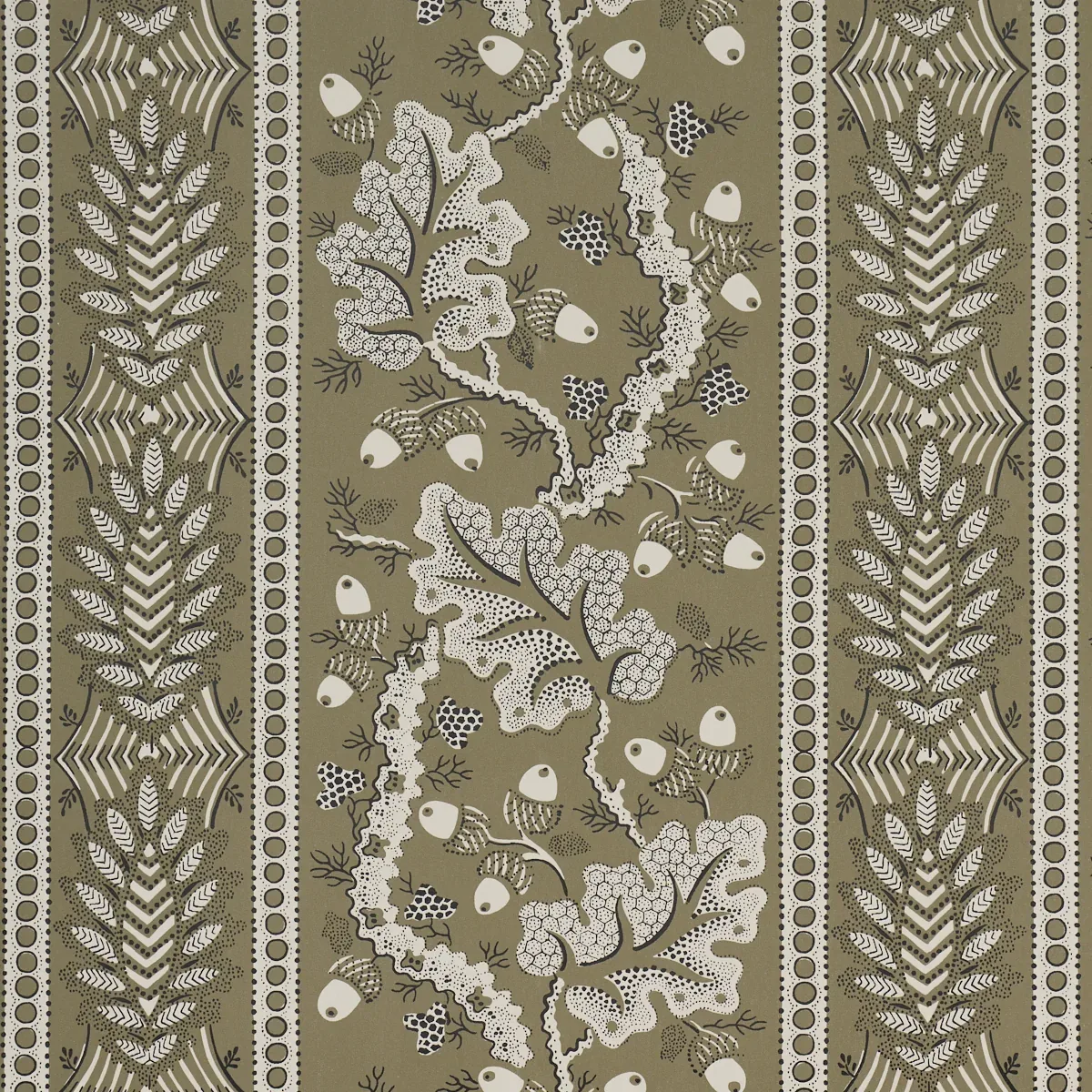 RICHMOND HOUSE SAGE Schumacher Wallpaper wallpaper - SKU 5017012