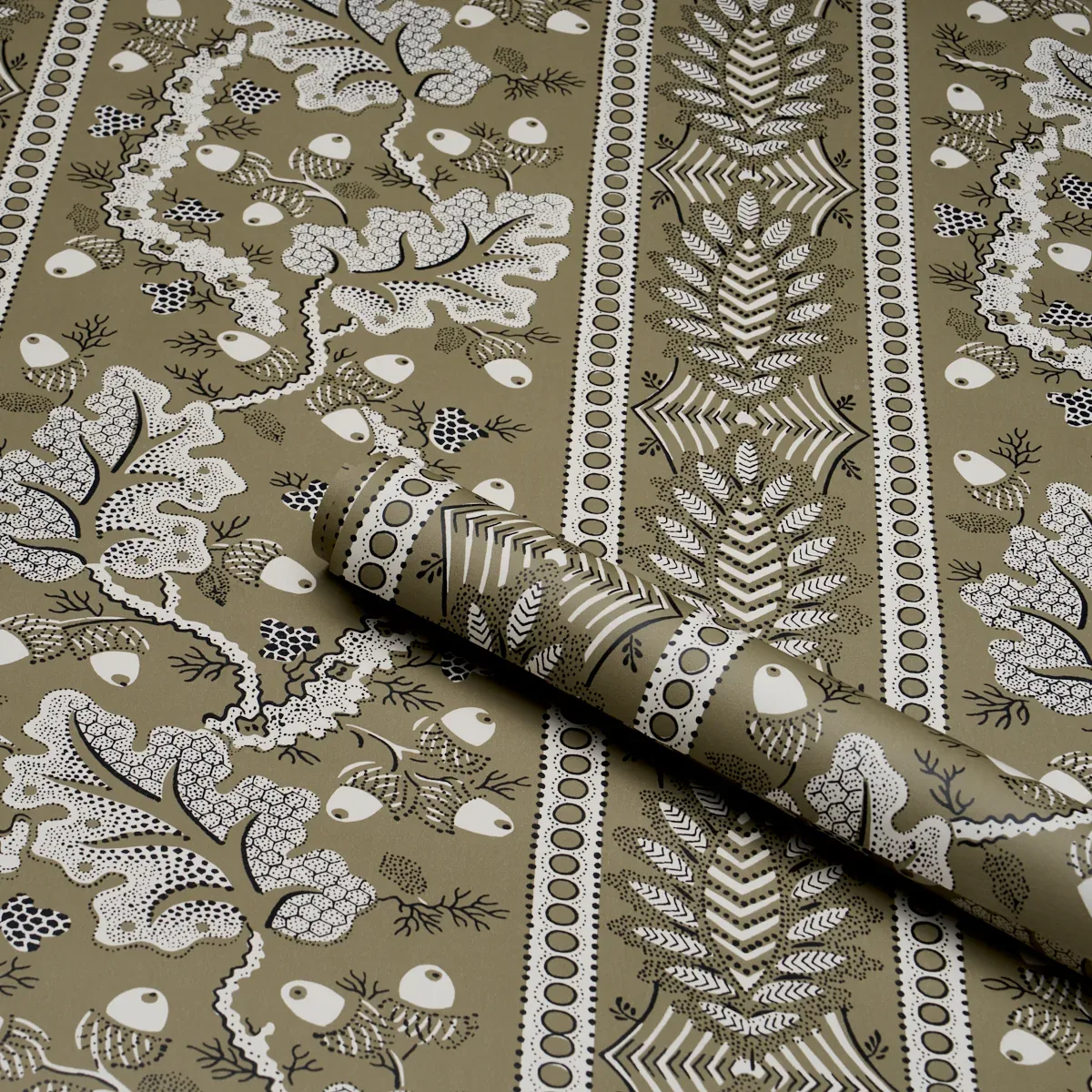 RICHMOND HOUSE SAGE Schumacher Wallpaper wallpaper - SKU 5017012
