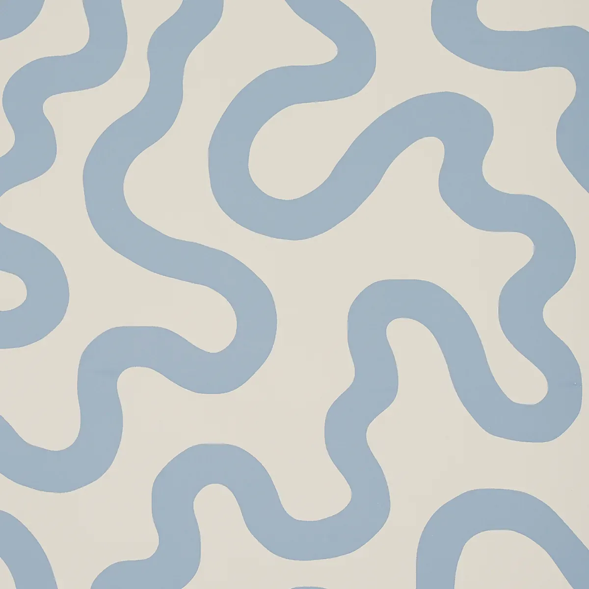 RILEY SKY ON IVORY Schumacher Wallpaper wallpaper - SKU 5012931