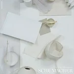 RIMINI RIB - IVORY Schumacher Wallpaper | Wallpaper Twins RIMINI RIB IVORY Schumacher Wallpaper wallpaper - SKU 529908