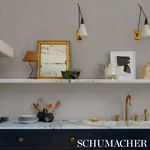 RIMINI RIB VINYL - PEARL Schumacher Wallpaper | Wallpaper Tw RIMINI RIB VINYL PEARL Schumacher Wallpaper wallpaper - SKU 5017472