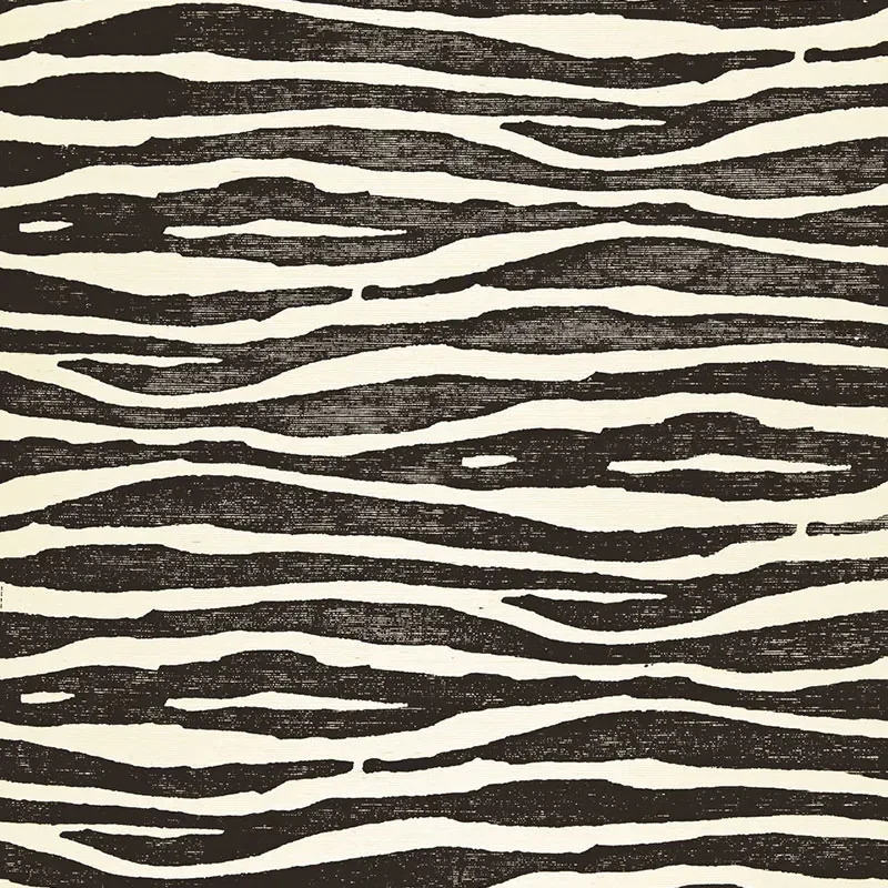 RIPPLE SISAL ZEBRA Schumacher Wallpaper wallpaper - SKU 5006132