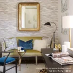 RIPPLE SISAL - ZEBRA Schumacher Wallpaper | Wallpaper Twins RIPPLE SISAL ZEBRA Schumacher Wallpaper wallpaper - SKU 5006132