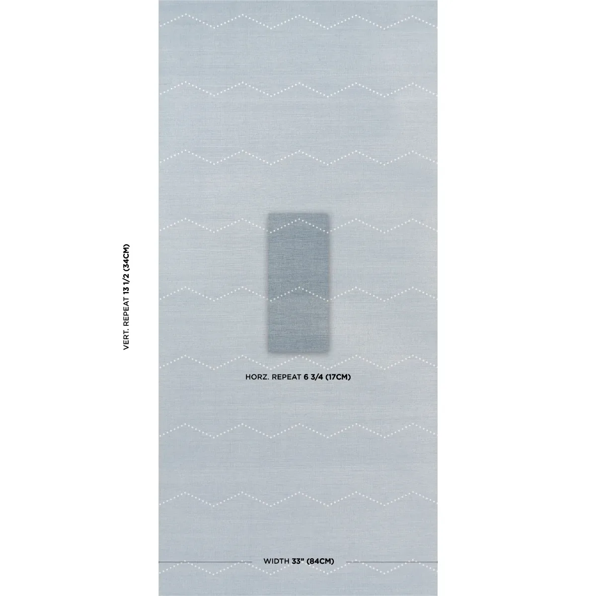 RIVET STRIPE SISAL CHAMBRAY Schumacher Wallpaper wallpaper - SKU 5016710