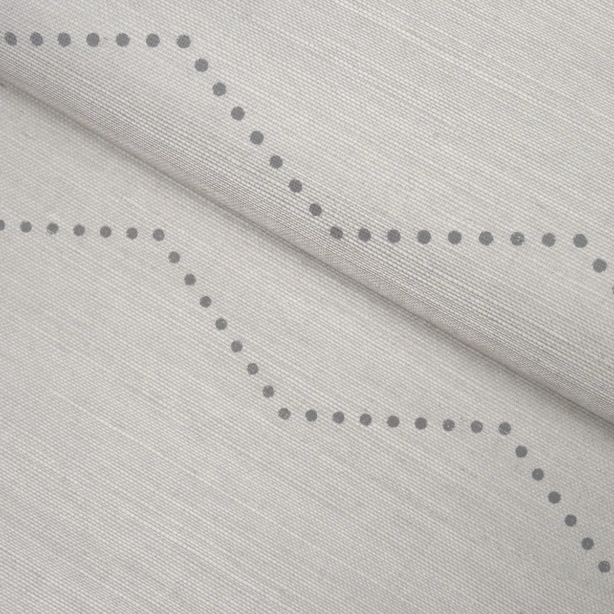 RIVET STRIPE SISAL DOVE Schumacher Wallpaper wallpaper - SKU 5016711