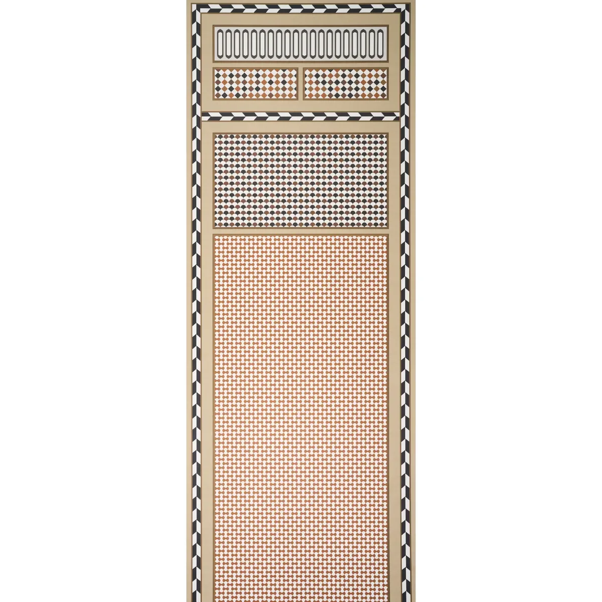 ROBINCHON PANEL A BROWN Schumacher Wallpaper wallpaper - SKU 5007100