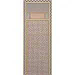ROBINCHON PANEL B BROWN Schumacher Wallpaper wallpaper - SKU 5007110