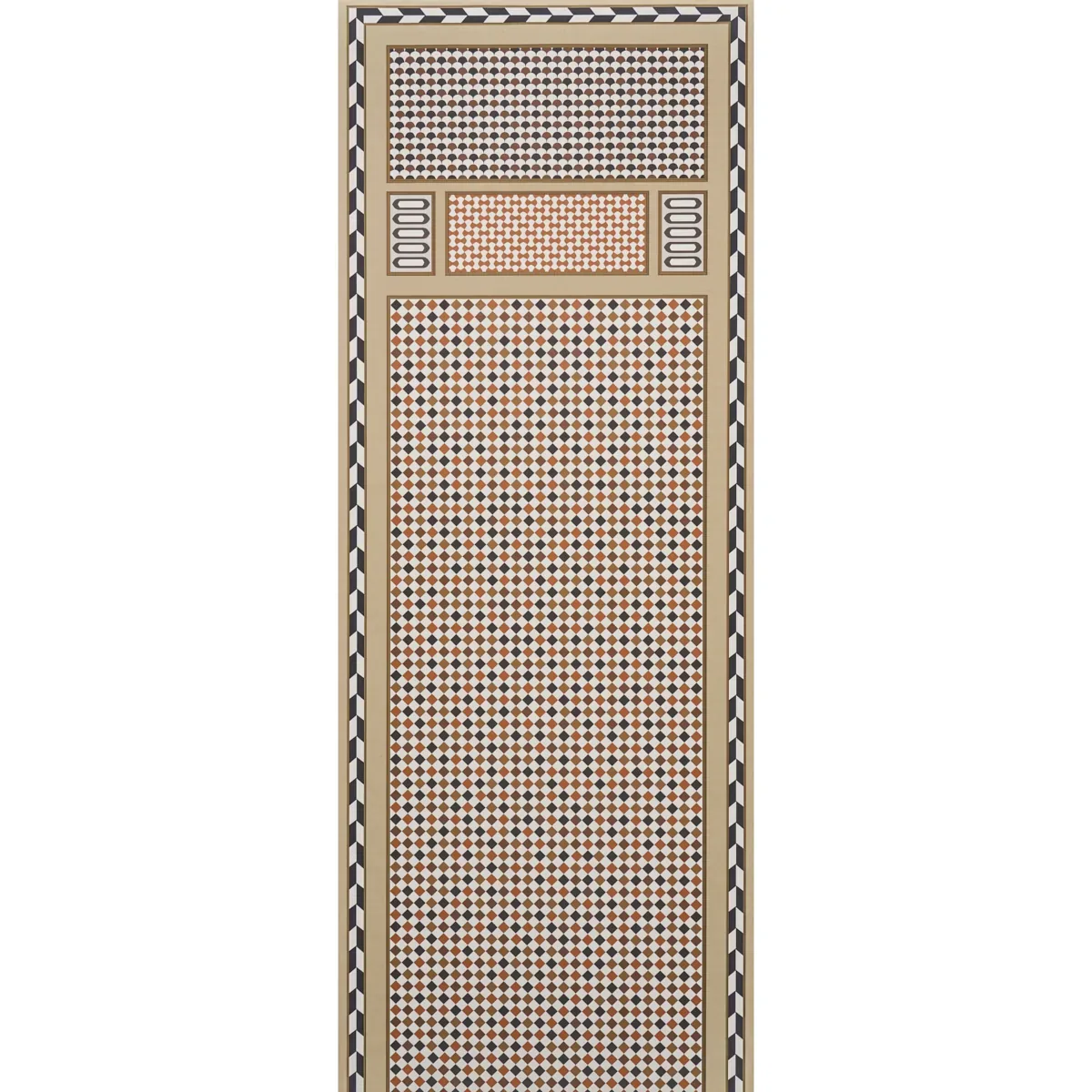 ROBINCHON PANEL B BROWN Schumacher Wallpaper wallpaper - SKU 5007110