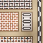 ROBINCHON PANEL B BROWN Schumacher Wallpaper wallpaper - SKU 5007110