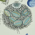 ROCA REDONDA - BLUE & IVORY Schumacher Wallpaper | Wallpaper ROCA REDONDA BLUE & IVORY Schumacher Wallpaper wallpaper - SKU 5011620