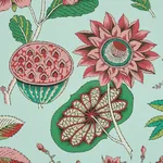 Schumacher ROCA REDONDA - MINERAL & PINK Wallpaper | Buy Online Schumacher ROCA REDONDA wallpaper