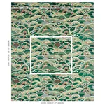 ROLLING HILLS GREEN Schumacher Wallpaper wallpaper - SKU 5012631