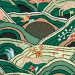 ROLLING HILLS GREEN Schumacher Wallpaper wallpaper - SKU 5012631